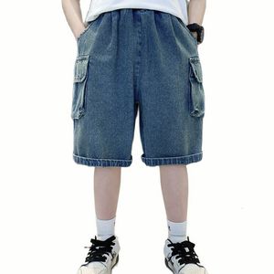 Jeans Jeans For Boy Solid Color Jeans Boy Summer Kid Jeans Casual Style Children Clothes 6 8 10 12 14 230413