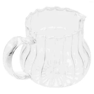 Set di stoviglie Brocca per latte piccola Espresso Wdt Tazza per schiuma di caffè Brocca per salse in vetro per cremiera in ceramica bianca