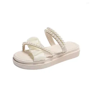 Zwei Sandalen Flops Flip Pantoffeln Frau Strandstreifen 35-40 Kinderschuhe Frauen Slaser Sneaker Sport Wiederverkaufsübungen 598 267