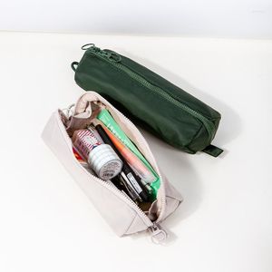 Senior High Quality Waterproof Stationery Bag Vintage Large Capacity Student Storage Pencil Case Affärsfolk