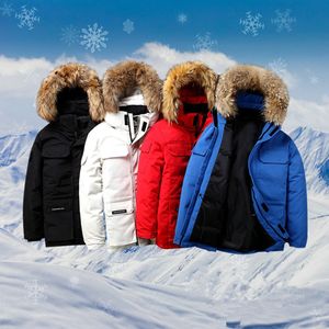 Men's Parkas Coats Mens Womens Down Jacket Women's Veste Homme Winter Jassen Puffer Big Fur Fourrure Outerwear Manteau Hiver Couple Parka Coat