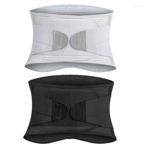 Waist Support Back Brace Lower Relief With 4 Stay Belt For Heavy-Lifting Work .