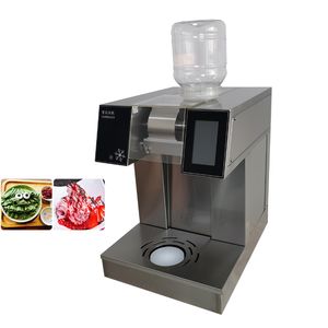 Snowflake Ice Machine Korean Bingsu Milk Snow Shaving Machine Bingsu Maker Snow Ice Shaver Crusher Machine