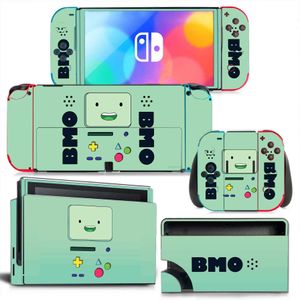 콘솔 장식 BMO 새로운 스위치 스킨 스티커 NS 스위치 OLED 스티커 스위치 콘솔 및 JoyCon 컨트롤러 데칼 비닐 Z0413 용 스킨 스킨