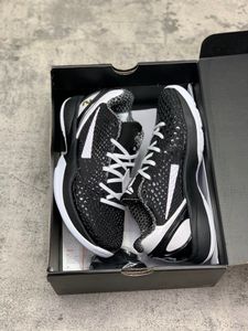 Mambacita Sweet 16 Basketball Shoes 6 ProTro Black White-Metallic Gold 2023 Último reabastecimiento de la marca Retrock Sneakers Athletic Sportswear