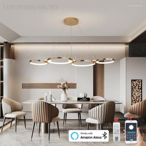 Lampadari Luci Moderne Lampade a Sospensione A Led Lampadario Per Soggiorno Sala Da Pranzo Ristorante Isola Lustre Illuminazione