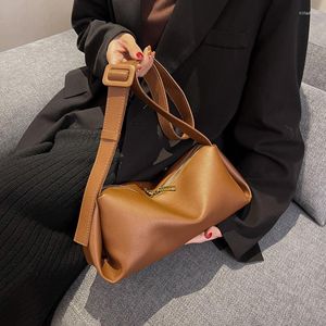 Evening Bags Underarm Bag Fashion Ladies One Shoulder Soft Leather Cross-Body Handbags For Women 2023 Designer Luxury Hand