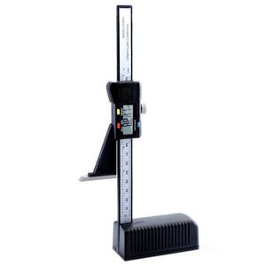 Tester per misuratore di profondità digitale per altezza LCD Freeshipping Misura 0-150 mm / 6 pollici Calibro per la lavorazione del legno Iksqc