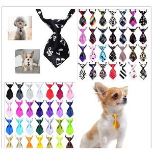Dog Apparel 56 Color Adjustable Cat And Tie Pet The Bow Puppy Dress Accessories Customi jllNwT soif