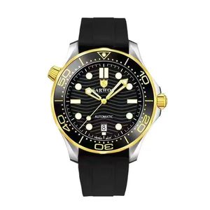 Luxury Men Watch 2813 Automatic Mechanical Fashion Skeleton 300 600 Watch Luminous Ceramic Stainles Steel Movement Waterproof Sports seahorse wristwatch Diving