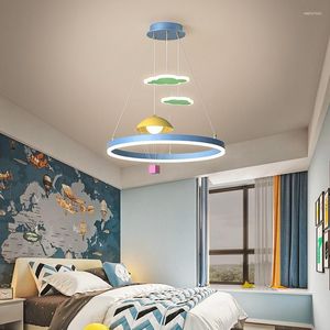 Потолочные светильники современный светодиод для детских комнат Цветные железные панель лампы спальни балкон