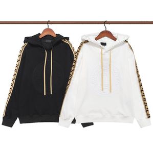 Mens hoodie Sports hoodie 봄 디자이너 하이 엔드 럭셔리 퓨어 코튼 클래식 F 편지 자수 후드 여성 까마귀 커플 대형 3XL