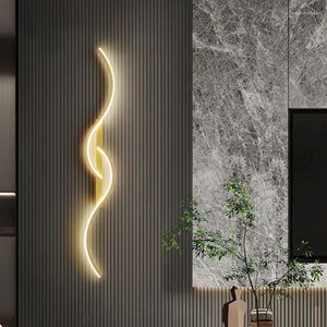 Wall Lamp Modern Led Decor For Living Dining Room Bedroom Bedside Lights Home Decoration Interior Black/Golden Sconces