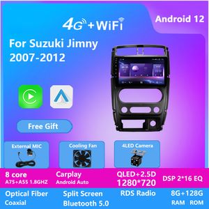 Android 12 Car Video DVD-плеер для Suzuki Jimny 2007-2012 с IPS DSP CarPlay Wifi GPS BT Stereo
