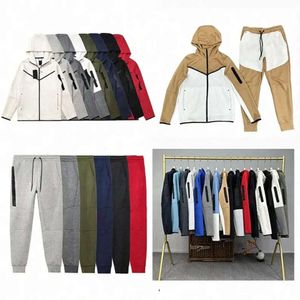 2023 Mens 스포츠 양털 후드 티 디자이너 트랙 슈트 바지 까마귀 남자 여자 Jogger Techfleece 바지 트랙 슈트 바닥 기술 패션