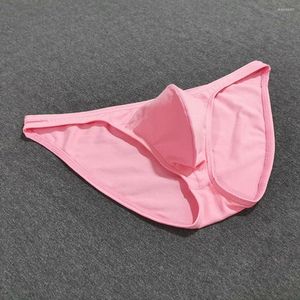 Unterhose Enhance Penis Bulge Panties Slips Herren Sexy Unterwäsche Baumwolle Atmungsaktiv Bikini Dessous Low Rise Cock Pouch Gay Men Knickers