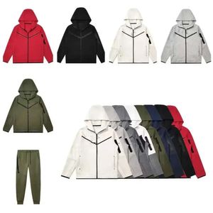 2023 Tech Pant Tracksuit Set Hoodies Tech Fleeces Techfleeces Sport Pants Mens Designer Jackets Space Cotton Byxor Män