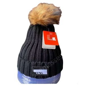 North Beanie Projektant czapka czapka najwyższej jakości jesień i zima twarz damskiej mała szopa pies fryzury kapelusz na świeżym powietrzu zagęszczony ciepły zimny kapelusz zimny kapelusz