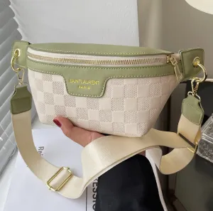 럭셔리 벨트 가방 여성 허리 팩 가슴 가방 럭셔리 디자이너 핸드백 품질 PU Bumbag ladies messenger bag 패션 어깨 크로스 바디 백 지갑 지갑 지갑 2311145d