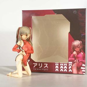 Aktionsspielfiguren 15 CM Vibrastar Japanischer Anime Sexy Girl CITY no.109 Alice 1/6 PVC Action Figure Adult Collectible Model Toys Puppe Geschenke AA230413