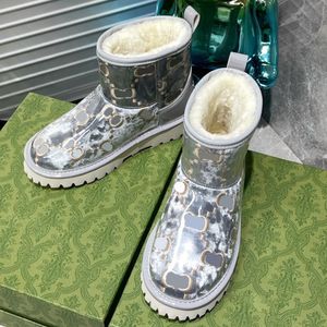 السيدات الشهيرة الشهيرة Boots Boots Ski Boots Snow Boots الكلاسيكية أحذية شتوية دافئة أحذية الأزياء الأنيقة