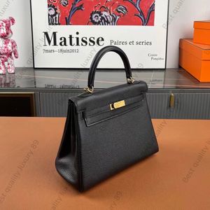 Classic Designer Handbag Luxury Shoulder Bag Flap Bag Fully Handmade Retourne Style Using French Original Togo Leather with 24K True Gold Plating Hardware