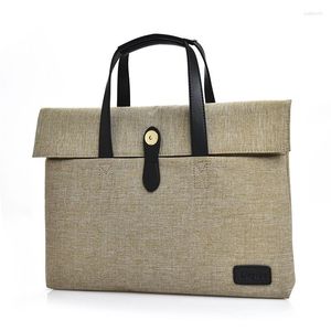 As pastas vendem moda de moda simples homens homens mulheres bolsas de couro laptop de couro casual saco de ombro de homem