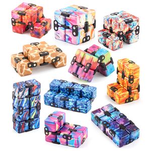 الجملة Infinity Magic Cube Creative Galaxy Fitget Toys Office Office Flip Flip Mini Mini Clocks Downbuss Downluction Toy مناسبة لجميع المجموعات