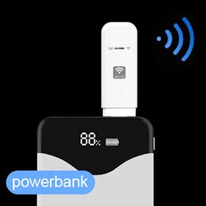 라우터 1pcs 4G WiFi 라우터 USB 모뎀 무선 미국 버전 지원 네트워크 휴대용 인터넷 장치 플라스틱 핫스팟 PC 옥외 Q231114