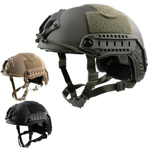 Caschi tattici Casco FAST Airsoft MH Camouflage ABS Sport Outdoor 231113