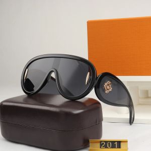 A112 E stora solglasögon designer män och kvinnors vintage metallram samma stil lw40108i modemärke
