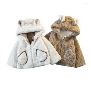 Piumino Capispalla per bambini Plus Velluto Inverno Ragazzi Ragazze Giacche sportive casual Parka per bambini caldi Addensare Piumini con cappuccio per bambini