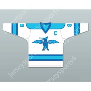 Personalizado WAYNE GRETZKY 99 ROSS SHEPPARD HIGH SCHOOL THUNDERBIRDS HÓQUEI JERSEY NOVO Top Costurado S-M-L-XL-XXL-3XL-4XL-5XL-6XL