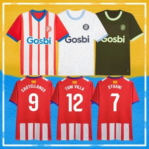 23 /24 Girona fc camisas de futebol 2023 2024 TSYGANKOV CASTELLANOS homens kit infantil RIQUELME STUANI ARNAU camisas de futebol DAVID LOPEZ IVAN MARTIN camisa de futebol VALERY top