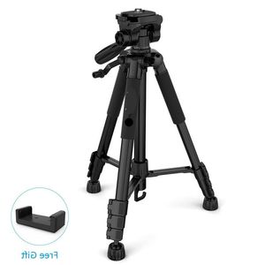 Freeshipping Travel Lightweight Camera Tripod do fotografii Wsparcie Work Strzelanie DSLR SLR Camera z torbą do przenoszenia DDMOQ