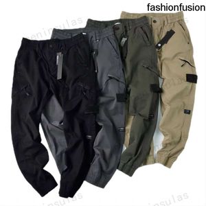 Designer Uomo Stones Island Pantaloni cargo Papà Leggings Lavoro Taglia ampia Gamba larga Harlan Casual Ravanello Autunno e inverno Sport multitasche mm