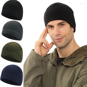 Berets alobee 2023 unisex beanie czapka czapka męska zimowa jazda na nartach dla kobietKullies Hip Hop Hats Windproof Polar Fleece ciepło