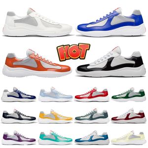 2024 qualità aaa Americas Cup scarpe firmate scarpe casual da uomo Plate-forme con nero viola scuro alto tutto nero con des chaussures sneaker da donna trainer