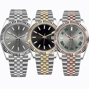 Luxury Classic Watch for Men Aaa Quality Watches Designer Watchs Automatic Movement Stainless Steel 28mm 31mm 36mm Fashion Waterproof Luminous Montres Gift