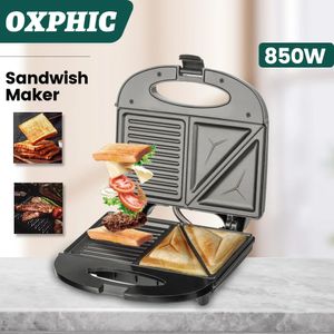 Other Kitchen Tools OXPHIC 850W Breakfast Maker Grill Sand Beard 2 In 1 Cooking Machine Waffle Toaster Multifunction 231113