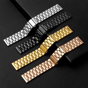 Watch Bands 22mm 20mm Watchband Galaxy 55Pro4 ClassicS3Active 2 Stainless Steel Strap 4 3 GT2 Pro 231113