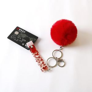 Anahtarlık Banka Kartı Grabber Keychain Bling ATM Çekme Uzun Çiviler İçin ATM Çekme Yünlü Akrilik Klip