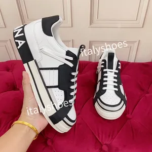 top new Scarpe sportive da uomo Scarpe da ginnastica casual da donna con tacco arcobaleno bianco nero Sneakers da esterno