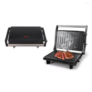 Bakeware Tools Hushåll Steak Roaster Dubbelsidig uppvärmning Panini Breakfast Machine Break Baking Hamburger Barbecue