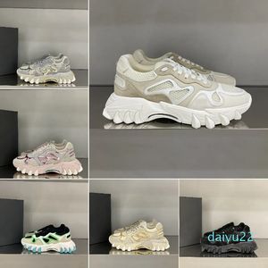 2023 Designer de alta qualidade sapatos casuais homens wome amantes característicos sapatos de garra de gato costura contraste colorida superior ovelha de carneiro