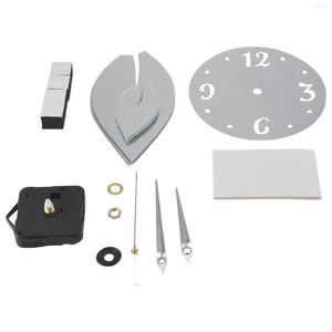 Relógios kits de reparo espelhe material acrílico adesivos de parede de face única de estilo moderno relógios de quartzo home decoração de casa