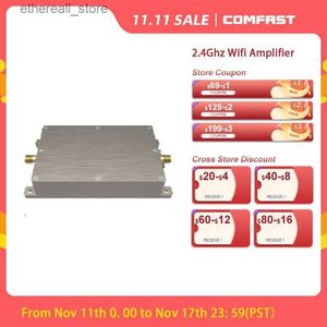 Routrar 2.4 GHz WiFi-förstärkare 20W/40W Power Booster 2400-2500MHz Signalförstärkare Modul Router Range Förlänger trådlös Wi-Fi-repeater Q231114