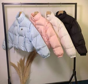 여자 디자이너 재킷 여성 다운 코튼 따뜻한 파카 탈착식 슬리브 겨울 자켓 긴 소매 복어 코트 해제 조끼 복어 재킷