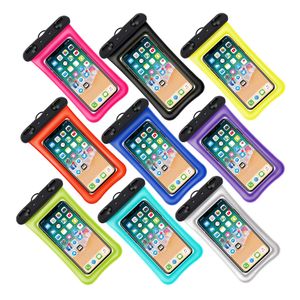 Universelle schwimmende wasserdichte Handytasche aus PVC für iPhone 13 14 Pro Max Samsung S22 S21 für Smartphones mit einer Diagonale von bis zu 7,2 Zoll