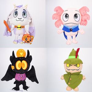 Fyllda djur leksaker Billie Bust Up Game Plush Söt get Billie Doll Cartoon Axolotl Owl Plush Toy Kids Toy Gift